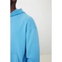 Kép 83/128 - Iqoniq Yoho relaxed újrahasznosított pamut kapucnis pulóver tranquil blue XXXL Unisex