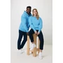 Kép 14/128 - Iqoniq Yoho relaxed újrahasznosított pamut kapucnis pulóver tranquil blue XXXL Unisex
