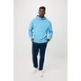 Kép 26/128 - Iqoniq Yoho relaxed újrahasznosított pamut kapucnis pulóver tranquil blue XXXL Unisex