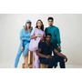 Kép 20/26 - Iqoniq Cooper újrahasznosított pamut szabadidő nadrág tranquil blue L Unisex