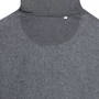 Kép 6/28 - Iqoniq Abisko újrahaszn. pamut cipzáras kapucnis pulóver heather anthracite L Unisex
