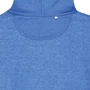 Kép 6/22 - Iqoniq Abisko újrahaszn. pamut cipzáras kapucnis pulóver heather blue L Unisex