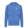 Kép 8/22 - Iqoniq Abisko újrahaszn. pamut cipzáras kapucnis pulóver heather blue XS Unisex