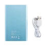 Kép 5/12 - 4000 mAh powerbank kék, fehér  
