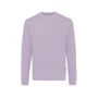 Kép 2/11 - Iqoniq Zion újrahaszn. pamut pulóver kerek nyakkivágással lavender XXXL Unisex