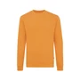 Kép 2/11 - Iqoniq Zion újrahaszn. pamut pulóver kerek nyakkivágással sundial orange S Unisex