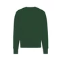Kép 2/16 - Iqoniq Kruger relaxed újrah. pamut pulóver kerek nyakkivágás forest green L Unisex