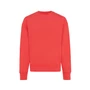 Kép 2/20 - Iqoniq Kruger relaxed újrah. pamut pulóver kerek nyakkivágás luscious red L Unisex