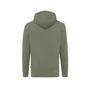 Kép 6/97 - Iqoniq Torres újrahaszn. pamut kapucnis pulóver festetlen heather green L Unisex